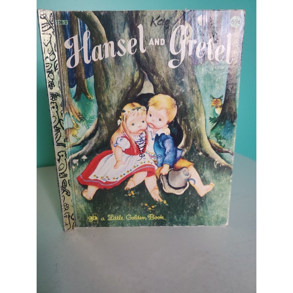 Hansel And Gretel A Little Golden Book The Brothers Grimm 27th Printing 1980 HC